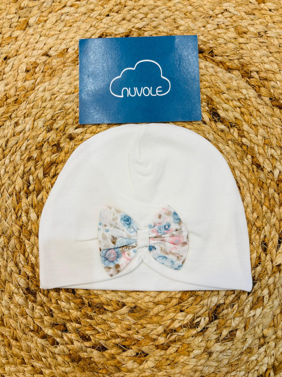 Cappello in piquet di cotone