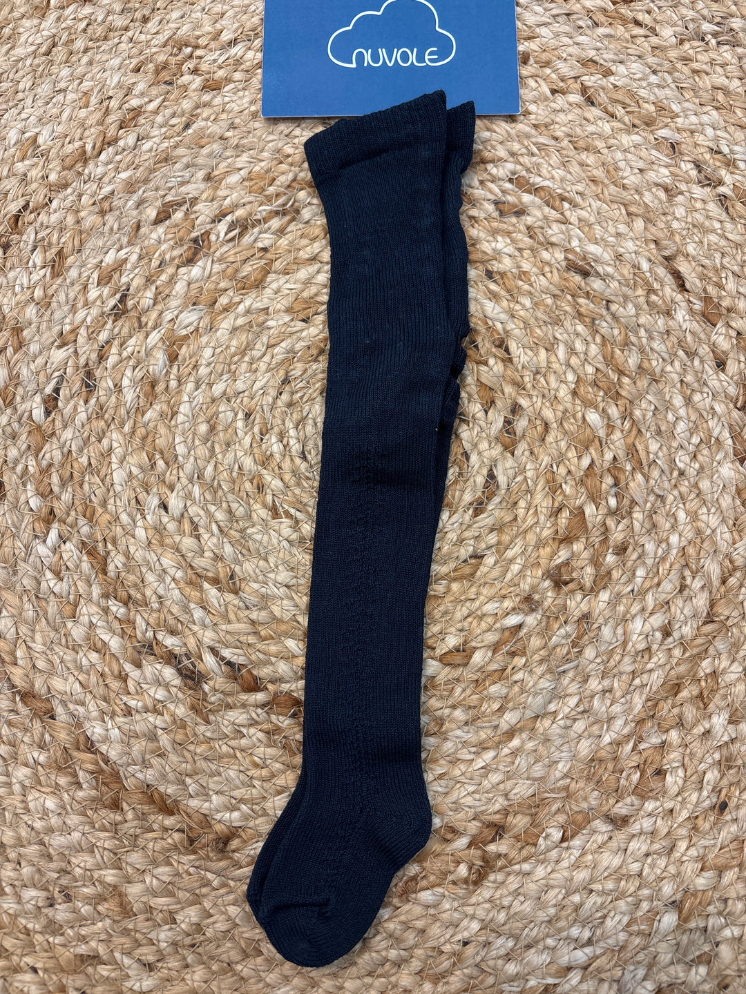 Calzamaglia traforata blu