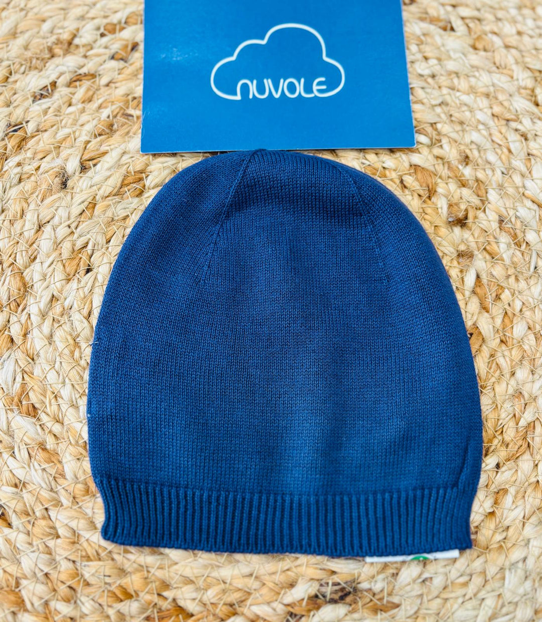 Cappello in cotone blu