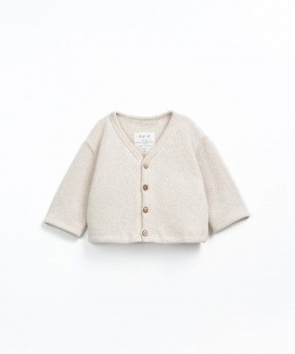 Cardigan panna