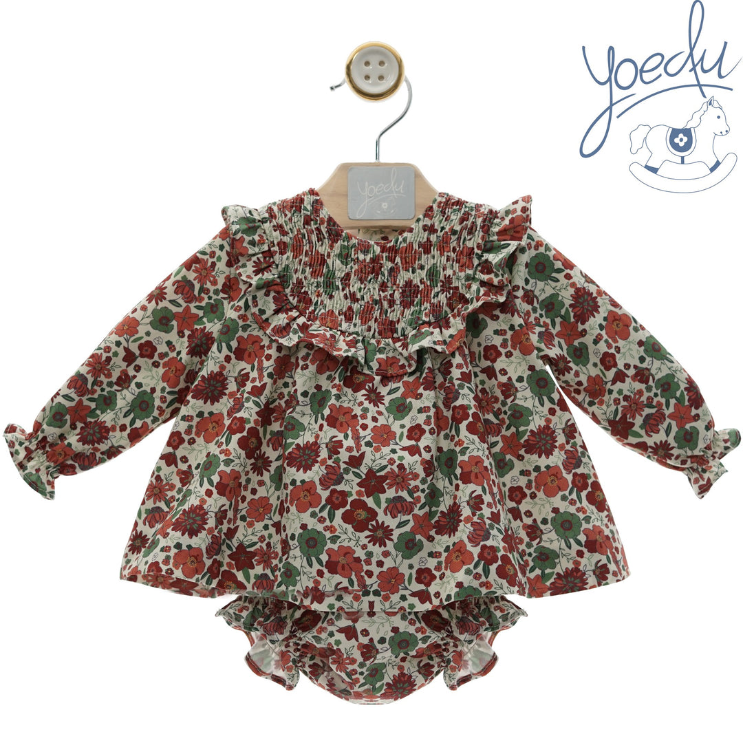 Abito con culotte coccio