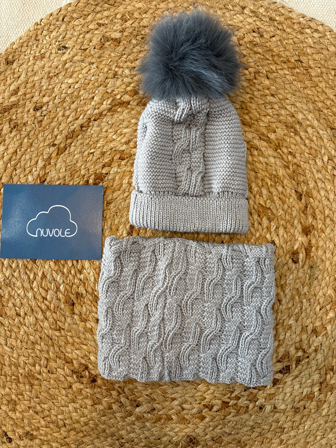 Set cappello e scaldacollo Luna