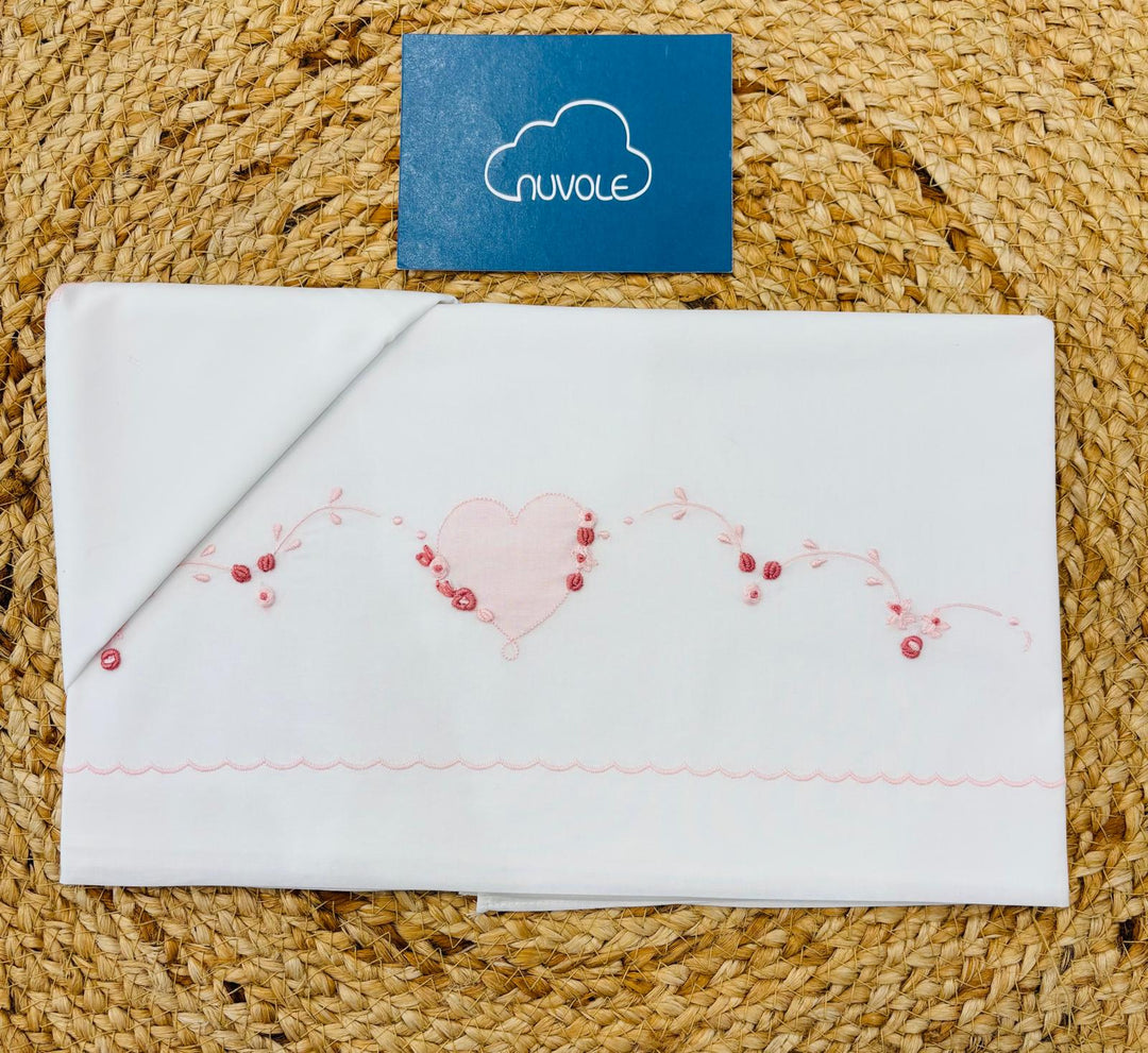 Set Lenzuola 3 pezzi Cuore