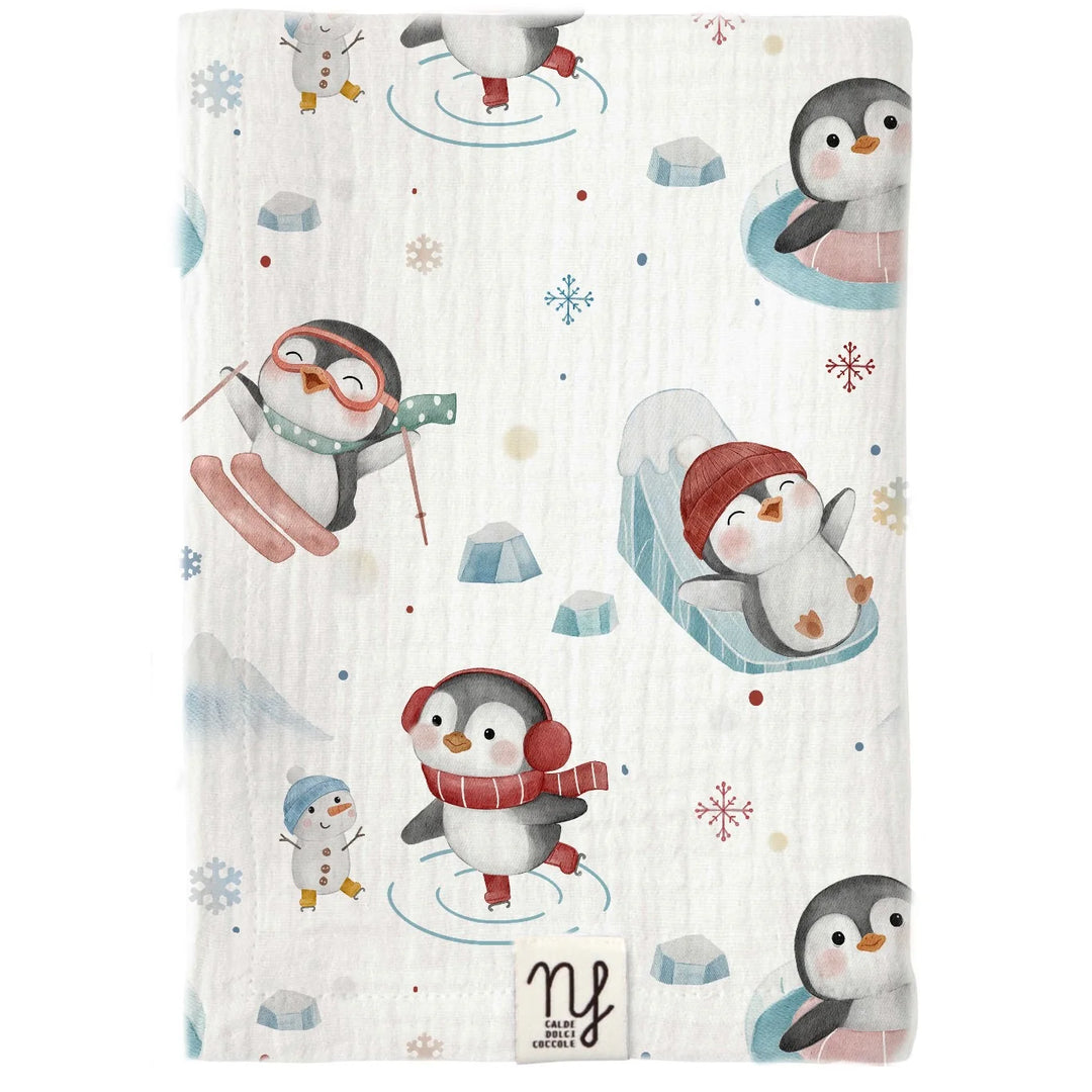 Mussola in cotone Pinguini