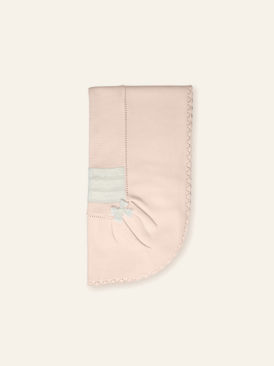 Coperta in lana nude