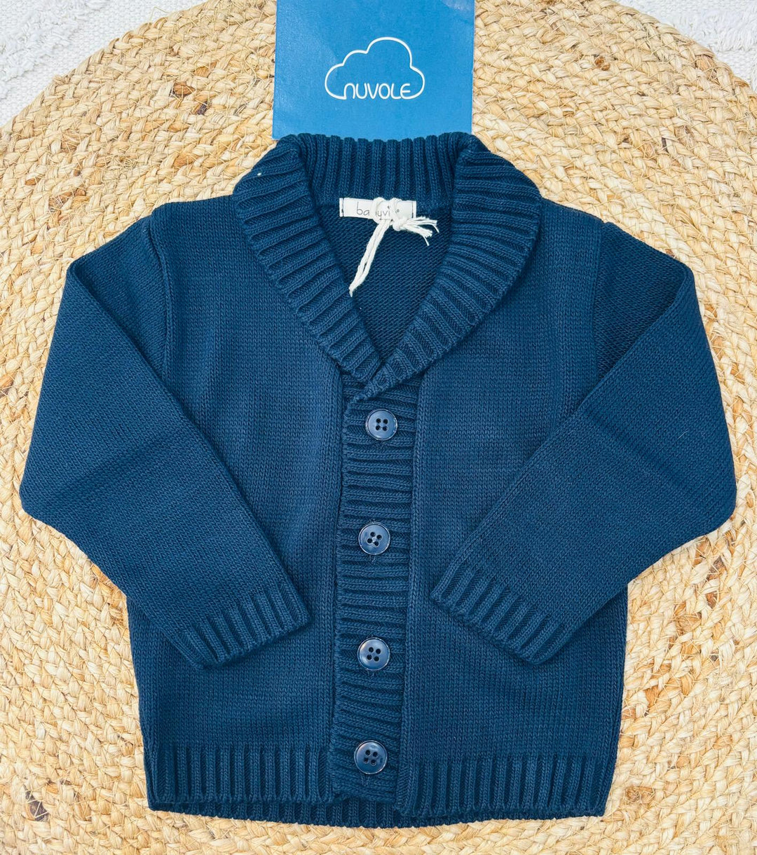 Cardigan blu