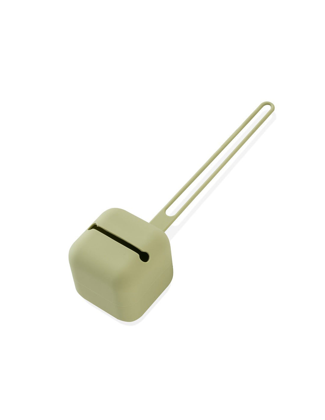 Portaciuccio in silicone verde
