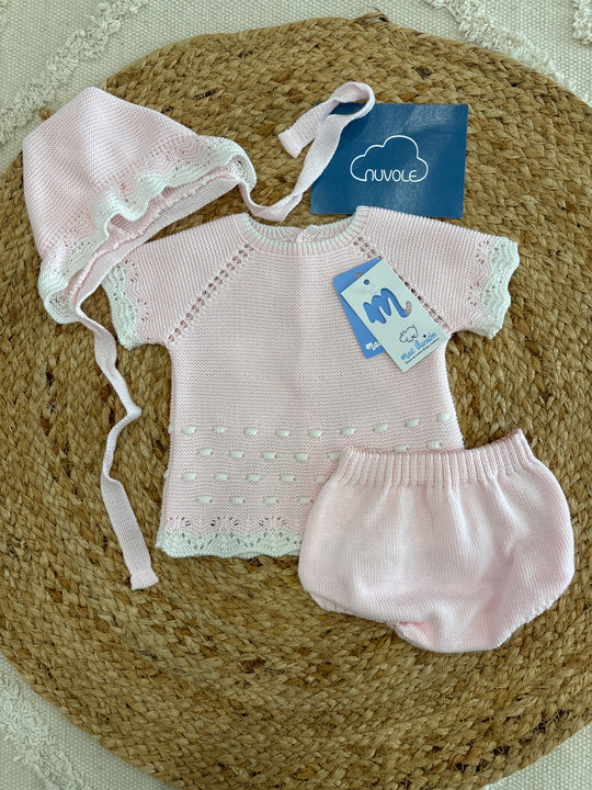 Set nascita rosa