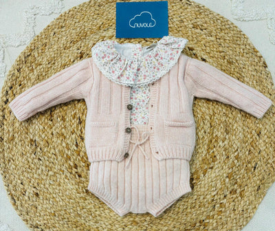 Completo 3 pezzi in lana merino