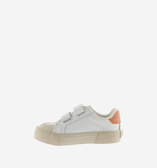 Sneakers in pelle green