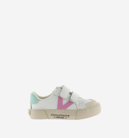 Sneakers in pelle petalo