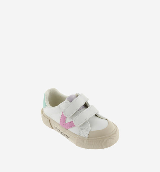 Sneakers in pelle petalo