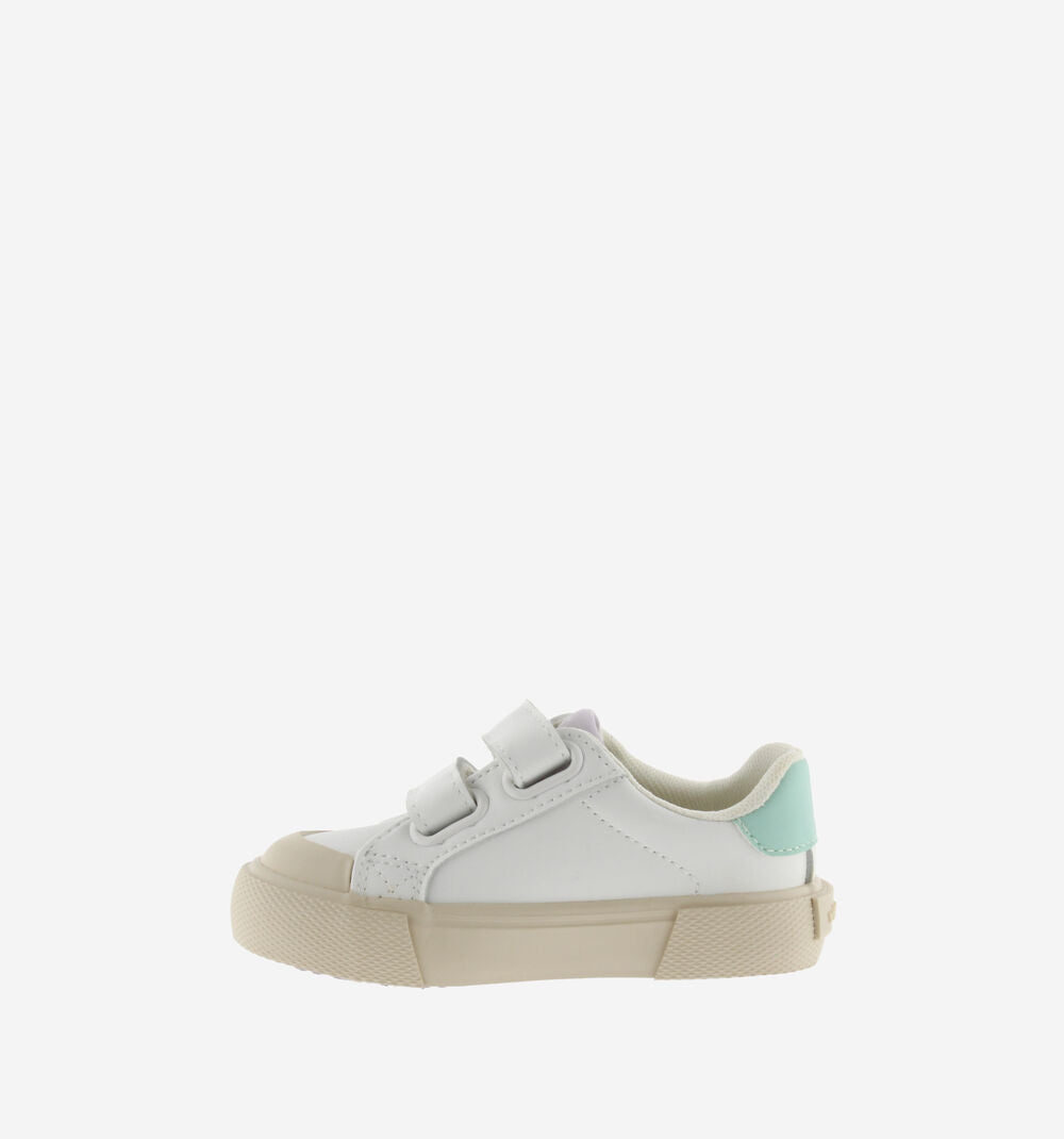 Sneakers in pelle petalo