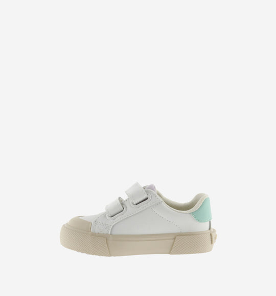 Sneakers in pelle petalo