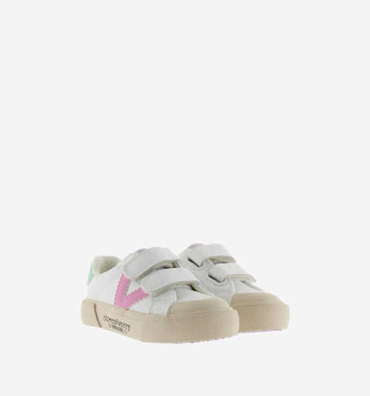 Sneakers in pelle petalo