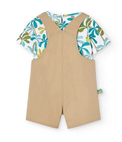 Completo salopette tropicale