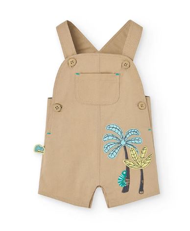 Completo salopette tropicale