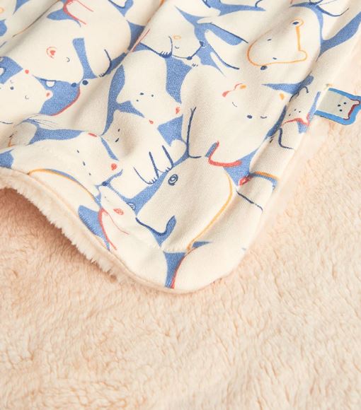 Coperta in pile e teddy