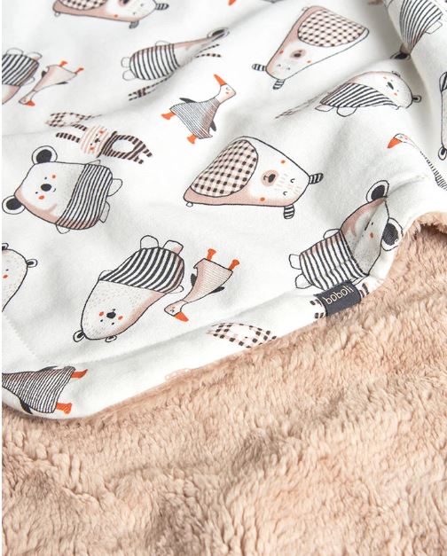 Coperta in pile e teddy