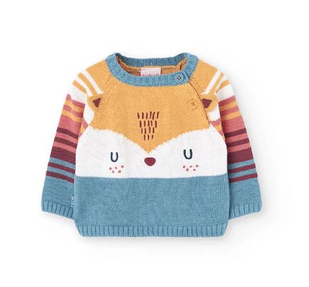 Maglione ricamato
