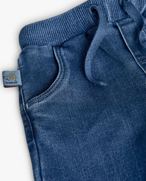 Pantalone in felpa denim