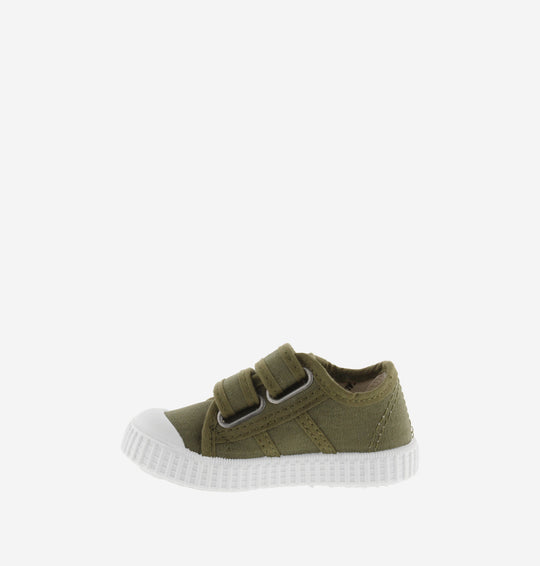 Sneakers in tela kaki