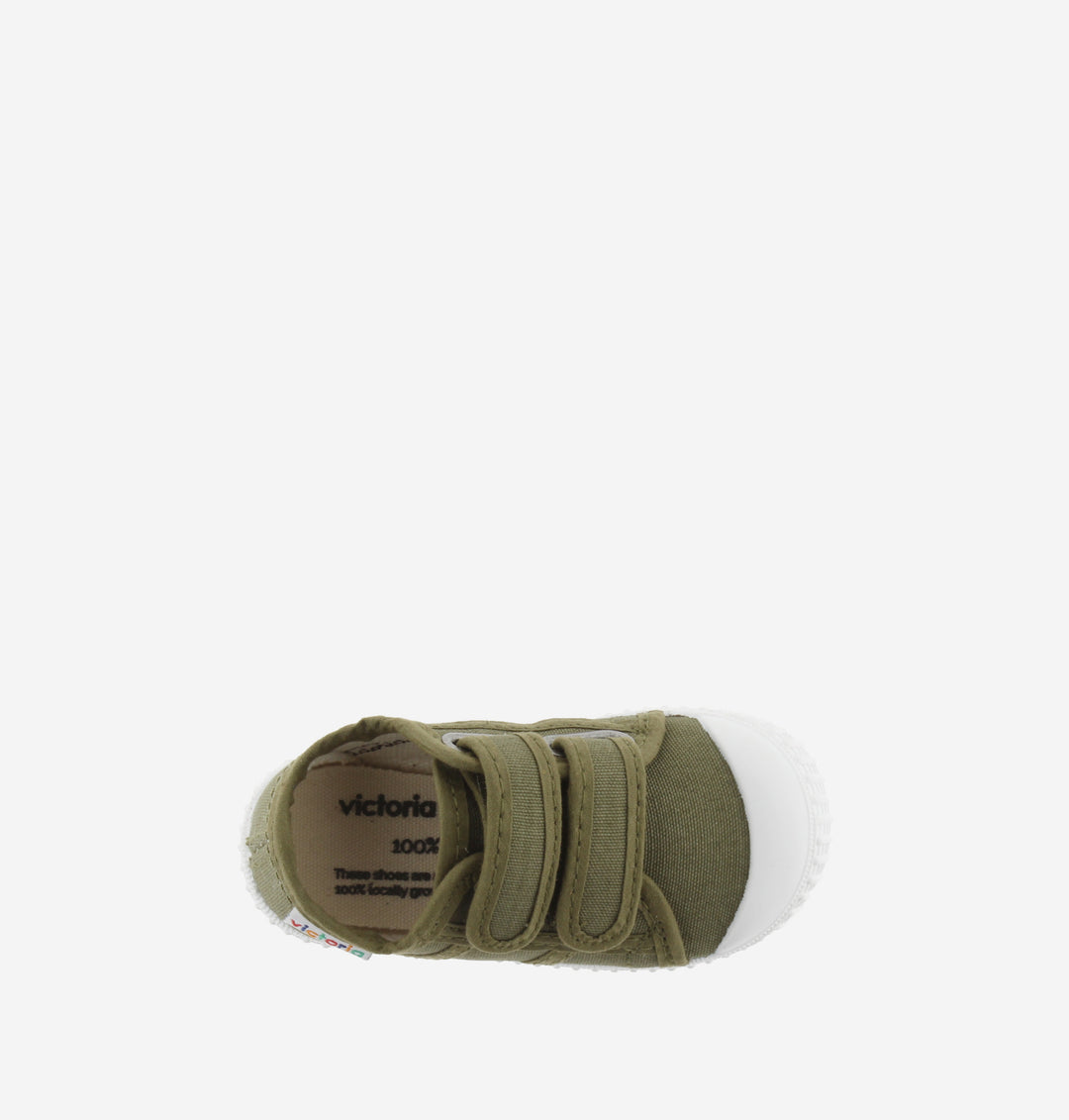 Sneakers in tela kaki