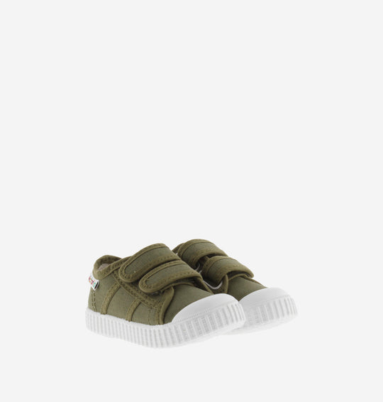 Sneakers in tela kaki