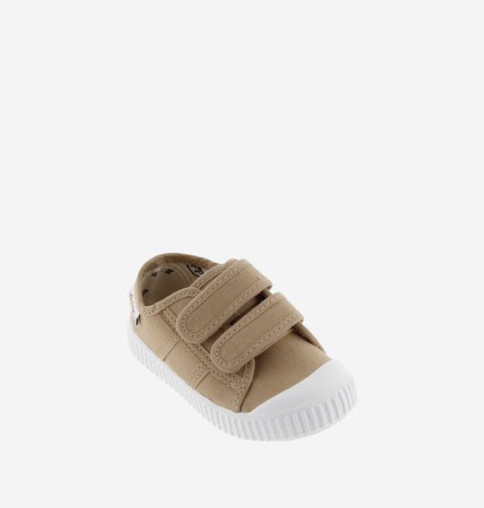 Sneakers in tela avellana