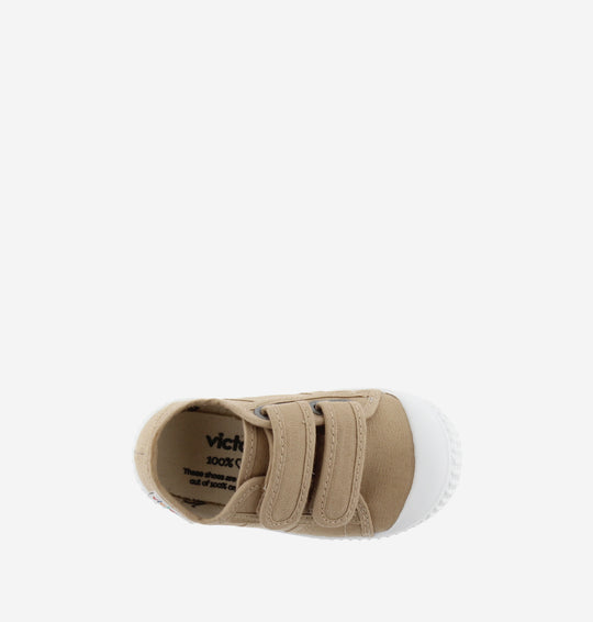 Sneakers in tela avellana