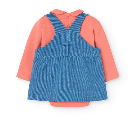 Completo salopette e body