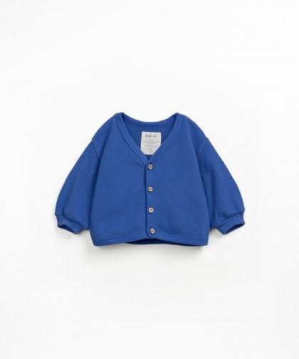 Cardigan azzurrone