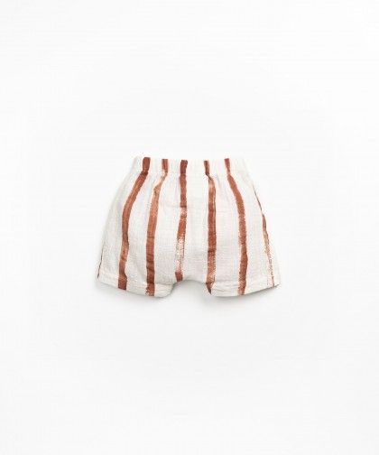 Shorts righe coccio
