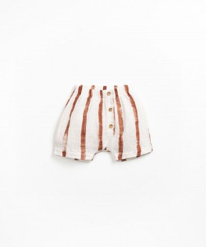 Shorts righe coccio
