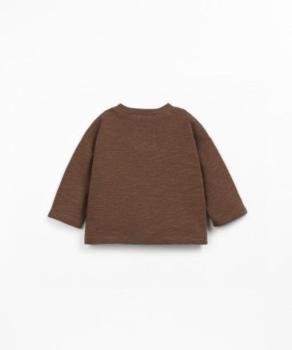 t-shirt in maglia