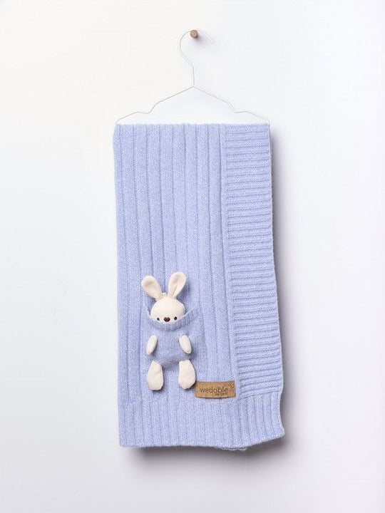 Coperta Bunny in lana merino