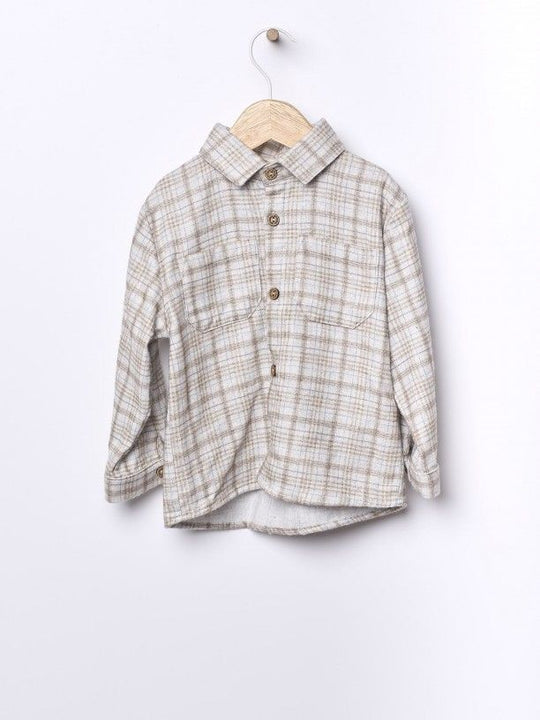 Camicia in morbida flanella