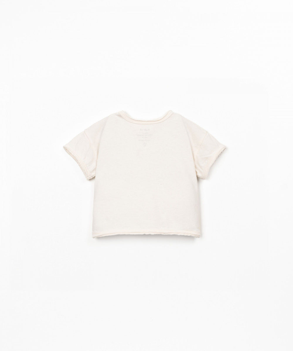 T-shirt in cotone biologico e cotone riciclato