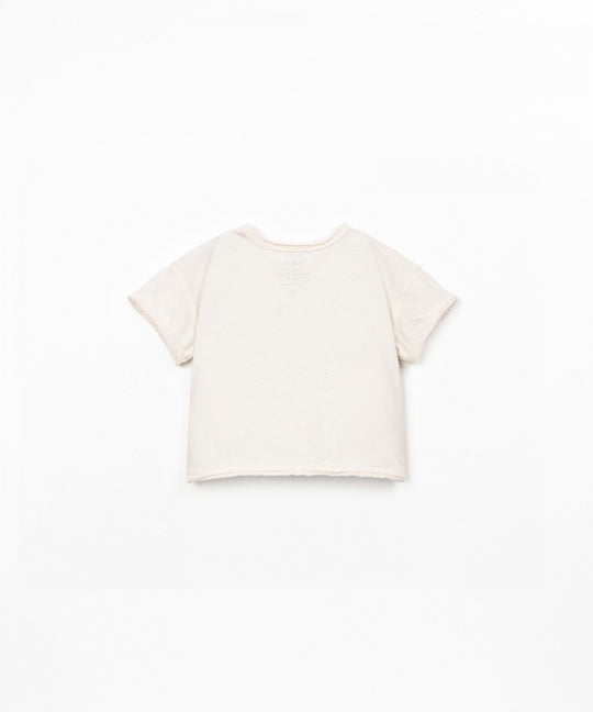 T-shirt in cotone biologico e cotone riciclato