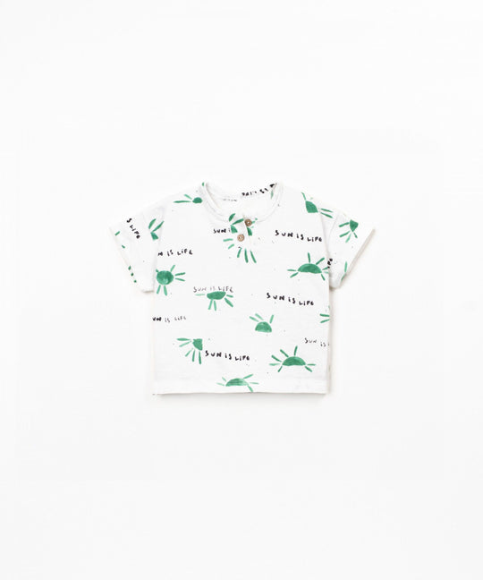 T-shirt mezza manica in cotone biologico