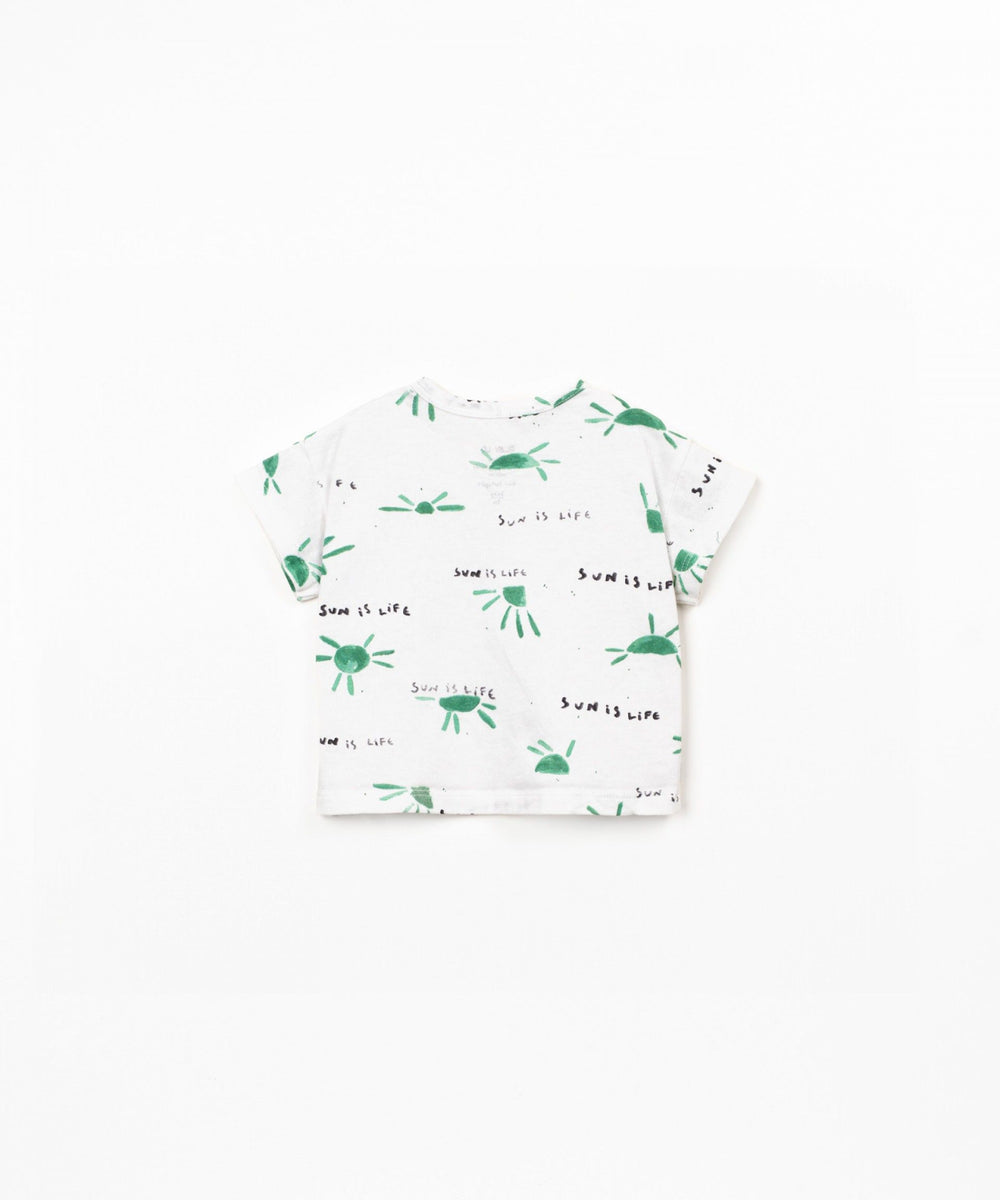 T-shirt mezza manica in cotone biologico