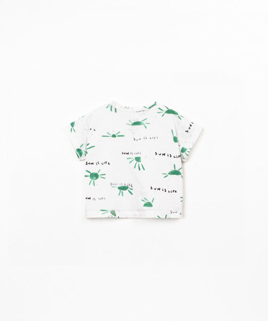 T-shirt mezza manica in cotone biologico
