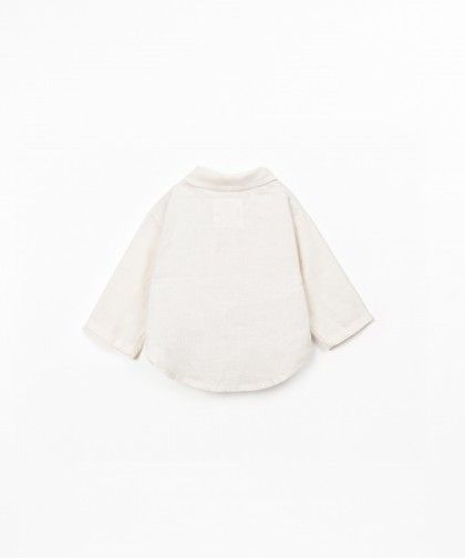 Camicia di lino a maniche lunghe