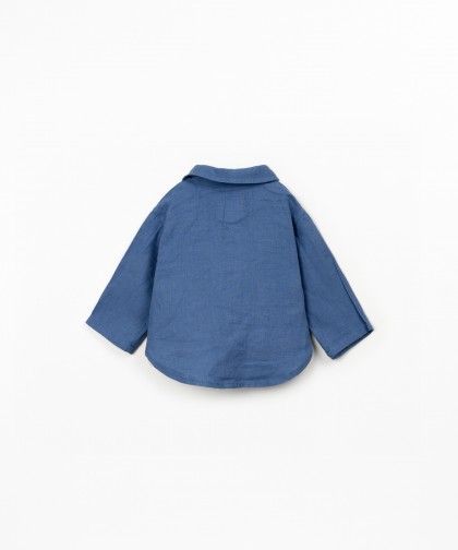 Camicia di lino a maniche lunghe