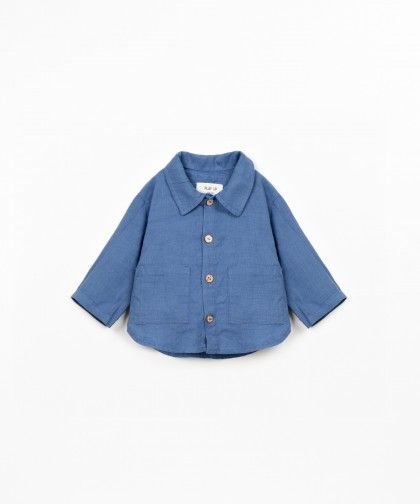 Camicia di lino a maniche lunghe