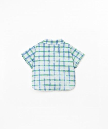 Camicia con motivo a quadri