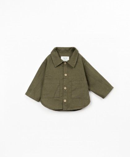 Camicia di lino a maniche lunghe