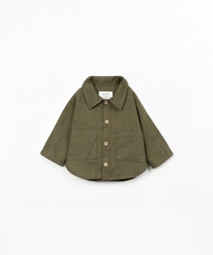 Camicia di lino a maniche lunghe