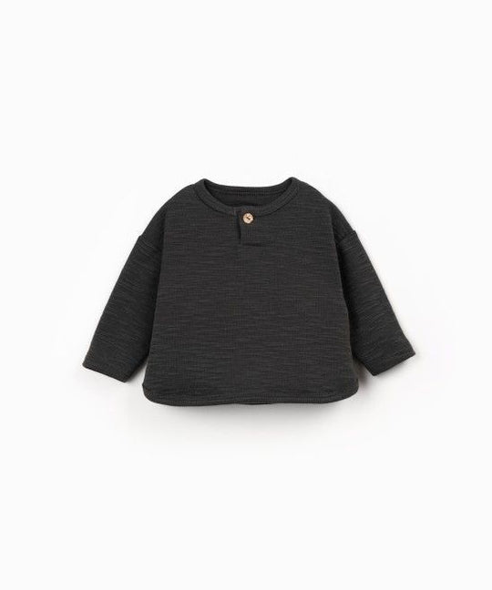 T-shirt in jersey fiammato