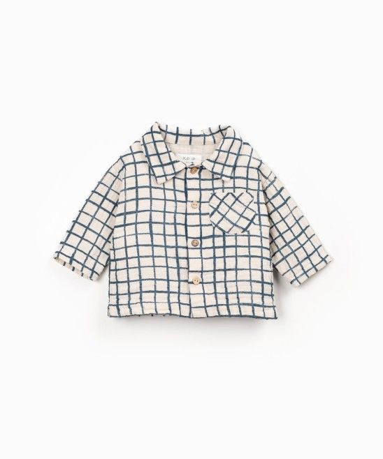 Camicia in cotone stampata